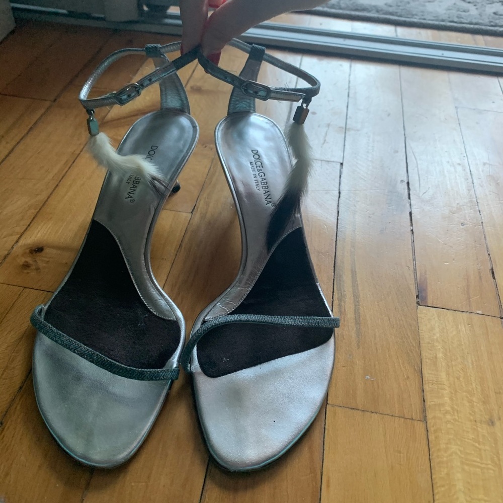 Dolce & Gabbana Denim Sandals